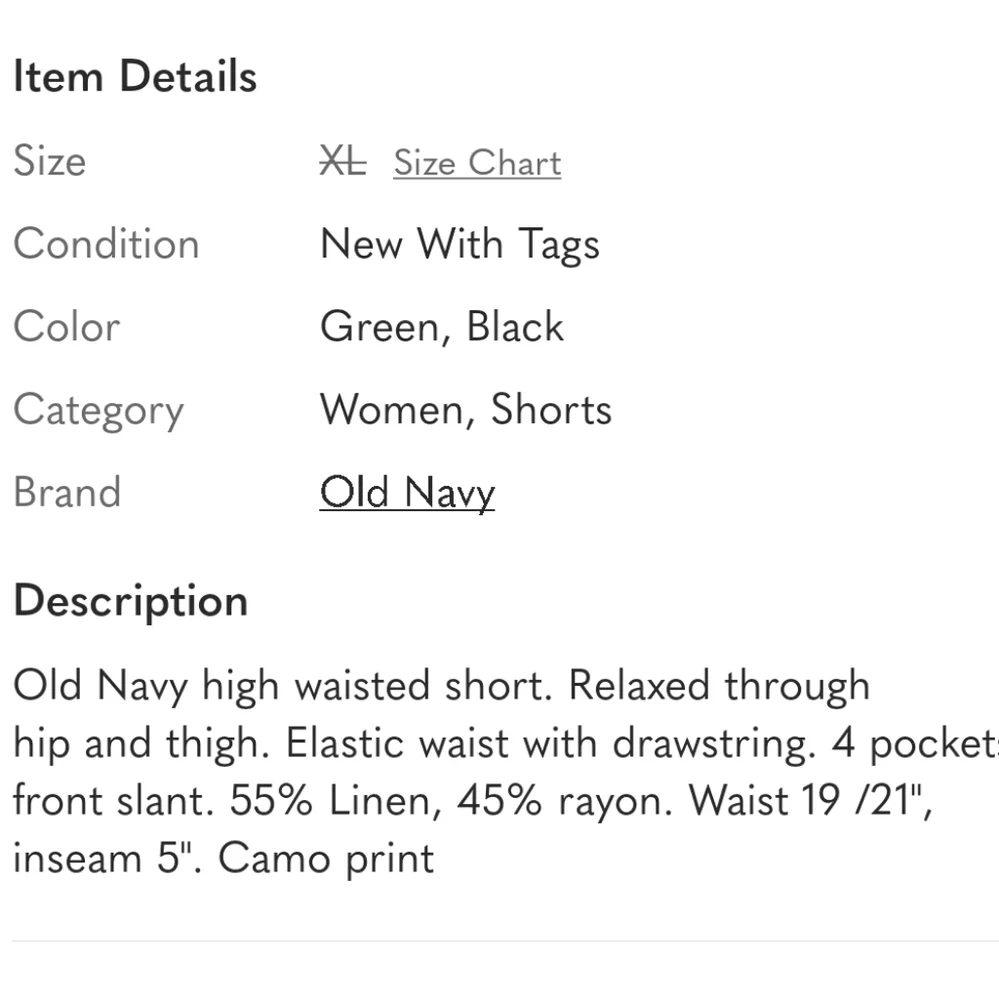 Old Navy new tags